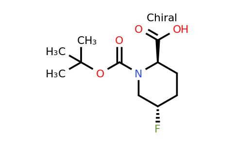 CAS 2165933-44-6 | (2R,5S)-1-[(tert-butoxy)carbonyl]-5-fluoropiperidine-2-carboxylic acid