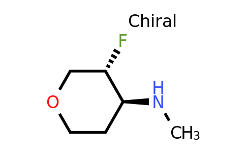 CAS 2165940-05-4 | (3R,4S)-3-fluoro-N-methyl-tetrahydropyran-4-amine
