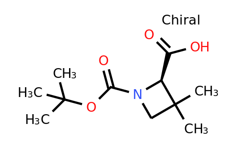CAS 2165940-24-7 | (2R)-1-[(tert-butoxy)carbonyl]-3,3-dimethylazetidine-2-carboxylic acid