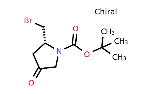 CAS 2165956-54-5 | tert-butyl (2R)-2-(bromomethyl)-4-oxopyrrolidine-1-carboxylate