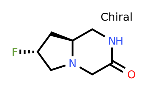 CAS 2165964-23-6 | (7R,8aS)-7-fluoro-octahydropyrrolo[1,2-a]piperazin-3-one