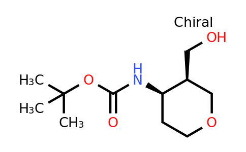 CAS 2165968-38-5 | tert-butyl N-[(3S,4R)-3-(hydroxymethyl)tetrahydropyran-4-yl]carbamate