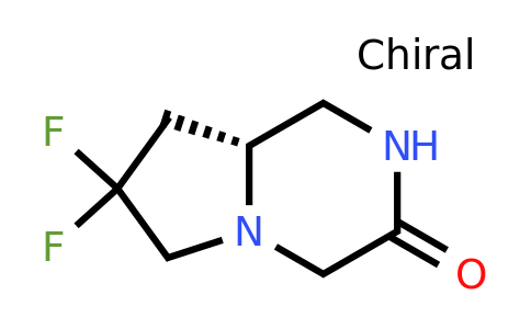 CAS 2165969-34-4 | (8aR)-7,7-difluoro-octahydropyrrolo[1,2-a]piperazin-3-one