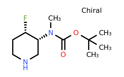 CAS 2165969-75-3 | tert-butyl N-[(3R,4S)-4-fluoropiperidin-3-yl]-N-methylcarbamate