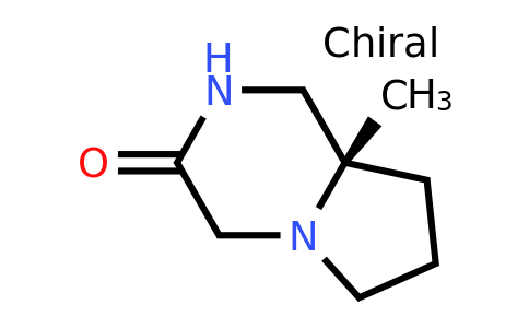 CAS 2165970-59-0 | (8aS)-8a-methyl-1,2,4,6,7,8-hexahydropyrrolo[1,2-a]pyrazin-3-one