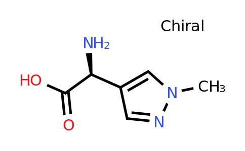 CAS 2165988-34-9 | (2S)-2-amino-2-(1-methylpyrazol-4-yl)acetic acid