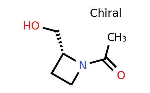 CAS 2165993-16-6 | 1-[(2R)-2-(hydroxymethyl)azetidin-1-yl]ethan-1-one