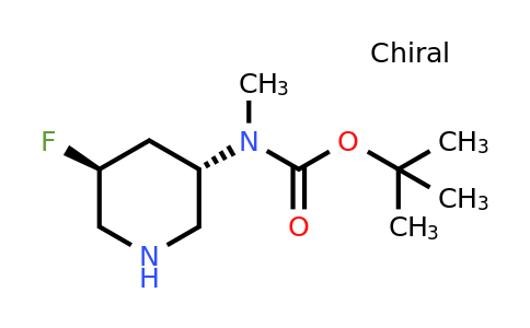 CAS 2166001-15-4 | tert-butyl N-[(3S,5S)-5-fluoropiperidin-3-yl]-N-methylcarbamate