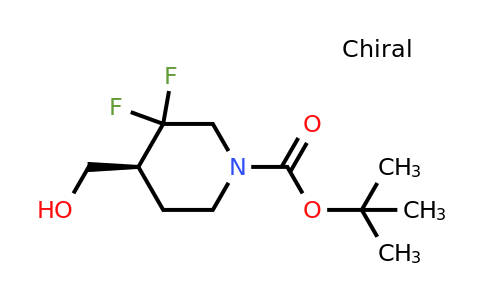 CAS 2166006-24-0 | tert-butyl (4S)-3,3-difluoro-4-(hydroxymethyl)piperidine-1-carboxylate