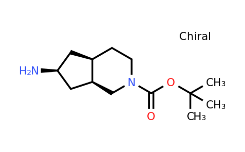 CAS 2166040-02-2 | tert-butyl (4aR,6S,7aS)-6-amino-octahydro-1H-cyclopenta[c]pyridine-2-carboxylate