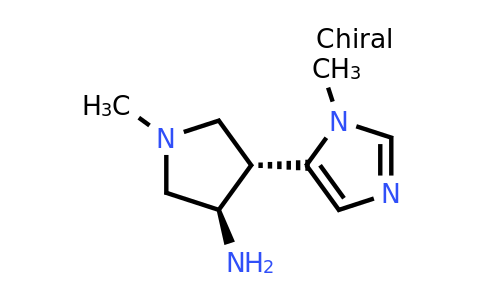 CAS 2166044-68-2 | rac-(3R,4S)-1-methyl-4-(1-methyl-1H-imidazol-5-yl)pyrrolidin-3-amine