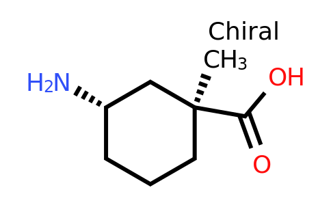 CAS 2166173-60-8 | (1S,3S)-3-amino-1-methylcyclohexane-1-carboxylic acid
