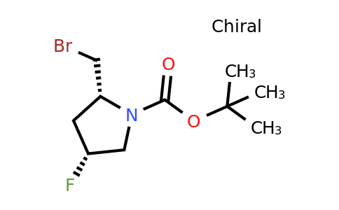 CAS 2166173-71-1 | tert-butyl (2R,4R)-2-(bromomethyl)-4-fluoropyrrolidine-1-carboxylate