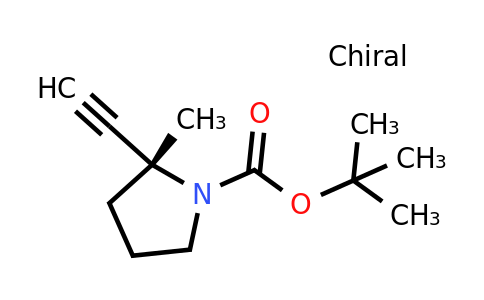 CAS 2166232-54-6 | tert-butyl (2R)-2-ethynyl-2-methylpyrrolidine-1-carboxylate