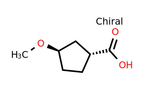 CAS 2166250-33-3 | (1R,3R)-3-methoxycyclopentane-1-carboxylic acid