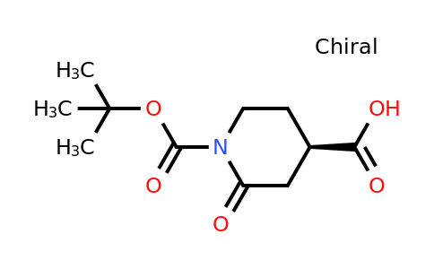 CAS 2166251-56-3 | (4R)-1-[(tert-butoxy)carbonyl]-2-oxopiperidine-4-carboxylic acid