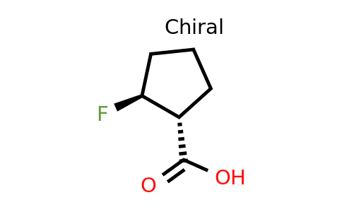 CAS 2166274-11-7 | (1R,2S)-2-fluorocyclopentane-1-carboxylic acid
