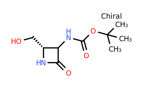 CAS 2166342-77-2 | tert-Butyl ((2S)-2-(hydroxymethyl)-4-oxoazetidin-3-yl)carbamate