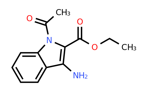 CAS 2166528-02-3 | ethyl 1-acetyl-3-amino-1H-indole-2-carboxylate