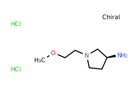 CAS 216667-74-2 | (3S)-3-Pyrrolidinamine, 1-(2-methoxyethyl)-, hydrochloride (1:2)