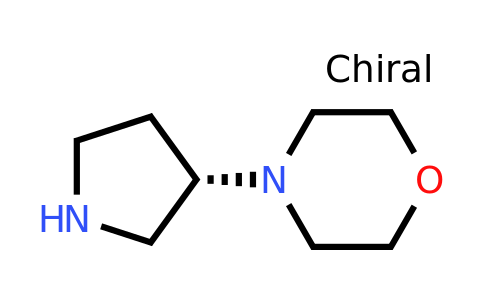 CAS 216669-67-9 | 4-(3S)-3-Pyrrolidinyl-morpholine