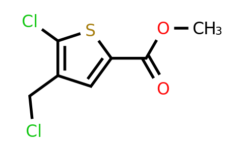CAS 2166694-28-4 | methyl 5-chloro-4-(chloromethyl)thiophene-2-carboxylate