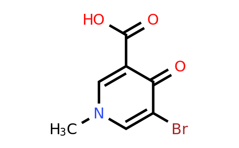 CAS 2166763-89-7 | 5-bromo-1-methyl-4-oxo-1,4-dihydropyridine-3-carboxylic acid