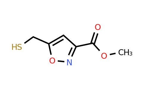 CAS 2166783-30-6 | methyl 5-(sulfanylmethyl)-1,2-oxazole-3-carboxylate