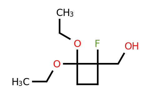 CAS 2166845-62-9 | (2,2-diethoxy-1-fluorocyclobutyl)methanol