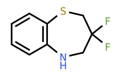 CAS 2166855-67-8 | 3,3-difluoro-2,3,4,5-tetrahydro-1,5-benzothiazepine