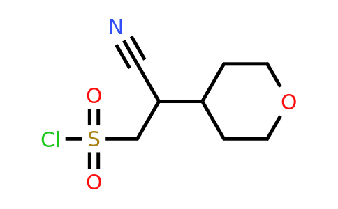 CAS 2166929-18-4 | 2-cyano-2-(oxan-4-yl)ethane-1-sulfonyl chloride