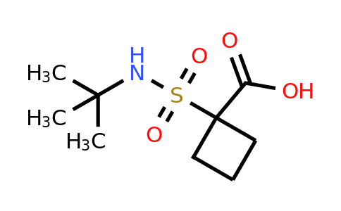 CAS 2167013-26-3 | 1-(tert-butylsulfamoyl)cyclobutane-1-carboxylic acid