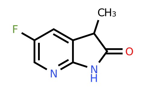 CAS 2167069-02-3 | 5-fluoro-3-methyl-1H,2H,3H-pyrrolo[2,3-b]pyridin-2-one