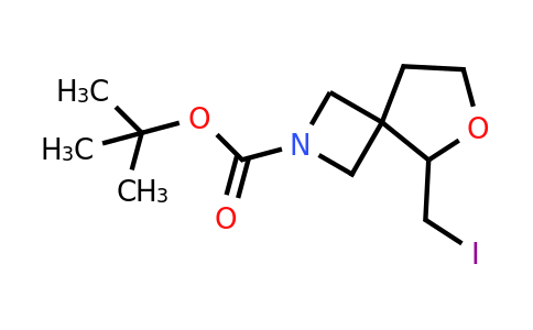 CAS 2167074-40-8 | tert-butyl 5-(iodomethyl)-6-oxa-2-azaspiro[3.4]octane-2-carboxylate
