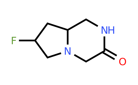 CAS 2167162-20-9 | 7-fluoro-2,4,6,7,8,8a-hexahydro-1H-pyrrolo[1,2-a]pyrazin-3-one