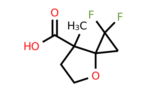 CAS 2167187-51-9 | 1,1-difluoro-7-methyl-4-oxaspiro[2.4]heptane-7-carboxylic acid
