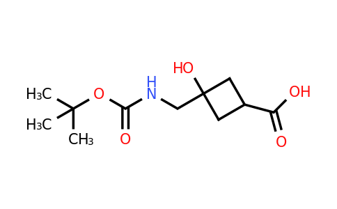 CAS 2167234-97-9 | 3-({[(tert-butoxy)carbonyl]amino}methyl)-3-hydroxycyclobutane-1-carboxylic acid