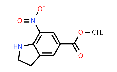 CAS 2167266-06-8 | methyl 7-nitroindoline-5-carboxylate