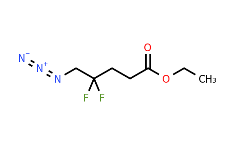 CAS 2167346-38-3 | ethyl 5-azido-4,4-difluoropentanoate