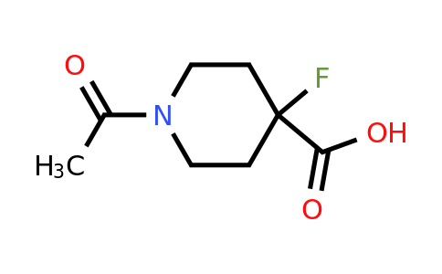 CAS 2167348-18-5 | 1-acetyl-4-fluoropiperidine-4-carboxylic acid