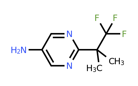 CAS 2167355-71-5 | 2-(1,1,1-trifluoro-2-methylpropan-2-yl)pyrimidin-5-amine