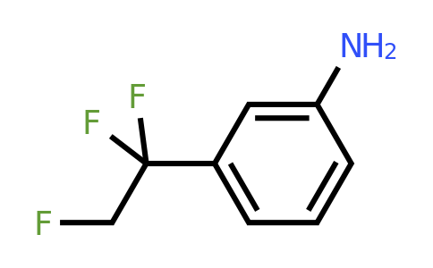 CAS 2167365-96-8 | 3-(1,1,2-trifluoroethyl)aniline