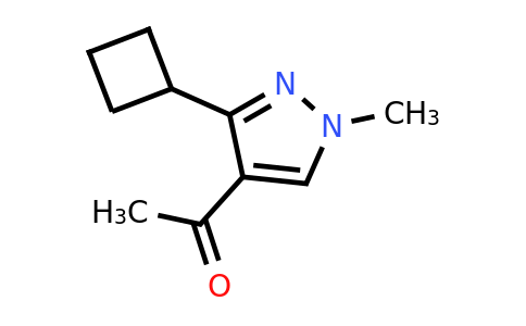 CAS 2167391-75-3 | 1-(3-cyclobutyl-1-methyl-1H-pyrazol-4-yl)ethan-1-one