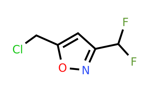 CAS 2167417-04-9 | 5-(chloromethyl)-3-(difluoromethyl)-1,2-oxazole