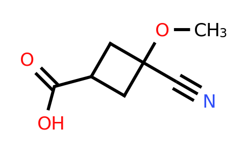 CAS 2167431-23-2 | 3-cyano-3-methoxycyclobutane-1-carboxylic acid