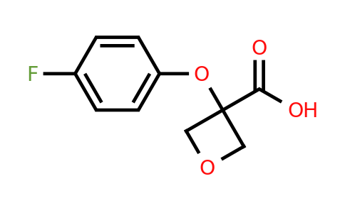 CAS 2167475-84-3 | 3-(4-fluorophenoxy)oxetane-3-carboxylic acid