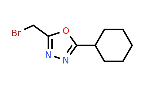 CAS 2167500-73-2 | 2-(bromomethyl)-5-cyclohexyl-1,3,4-oxadiazole