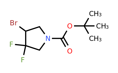 CAS 2167546-25-8 | tert-butyl 4-bromo-3,3-difluoropyrrolidine-1-carboxylate