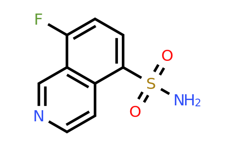 CAS 2167611-70-1 | 8-fluoroisoquinoline-5-sulfonamide