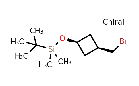 CAS 2167629-99-2 | tert-butyldimethyl[cis-3-(bromomethyl)cyclobutoxy]silane